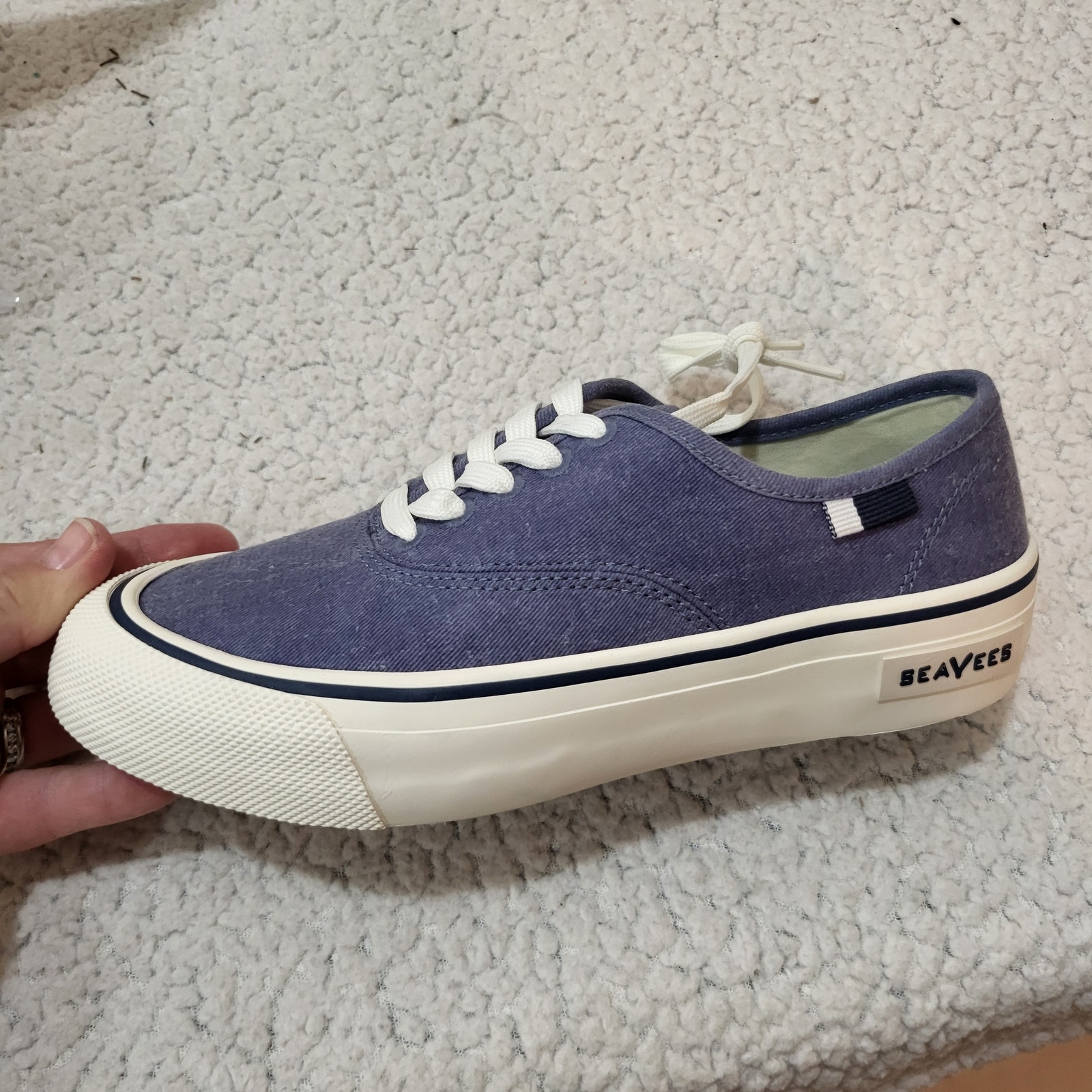 New Seavees Women's Sea Change Cvo Sneakers Blue Indigo Size 6 — image 2 of 8